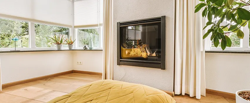 Residential Fireplace Ceramic Glass Installation in Tonawanda, NY
