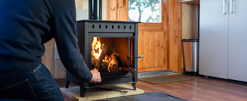 Open Hearth Wood Fireplace Installation in Tonawanda, NY