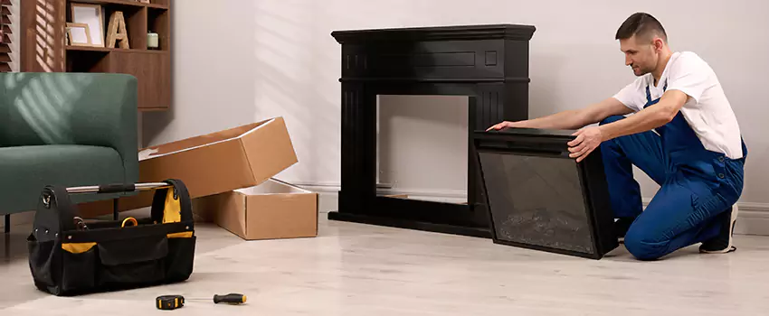 Old Rusted Metal Fireplace Repair And Replacement in Tonawanda, NY